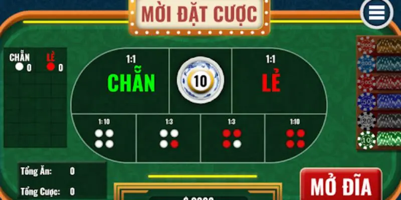 Luật chơi xóc đĩa chi tiết tại 888to
